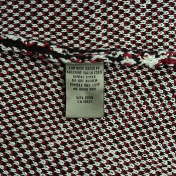 Powder River Outfitters mid length front tie cardigan with tassels. - Picture 4 of 4